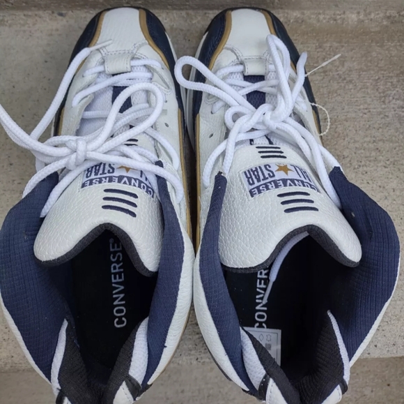 Vintage Converse All Star Chuck Taylor React High Top Shoes Sz 8.5 New Old Stock - Picture 5 of 8